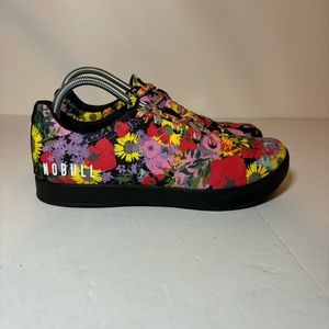 Nobull Floral Multi Color Trainer Canvas Women Size 10.5 Shoes Floral Sneakers